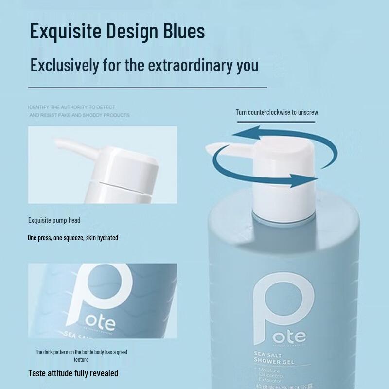 Potex Sea Salt Purifying Shower Gel