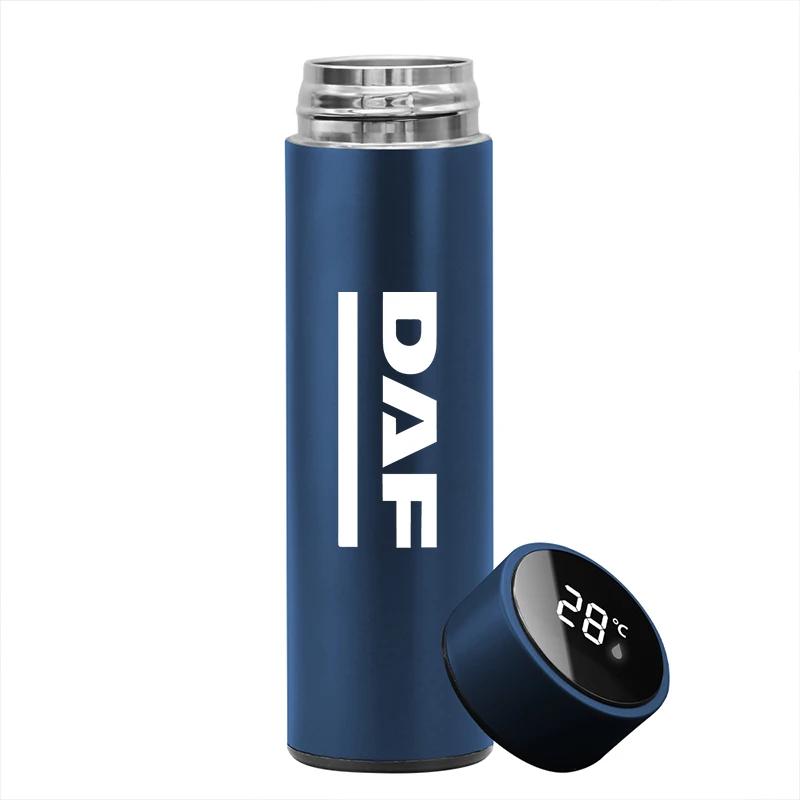 Suitable for DAF cf lf van XF 95 105 500ML portable car smart fashion thermos with temperature display thermos car accessories