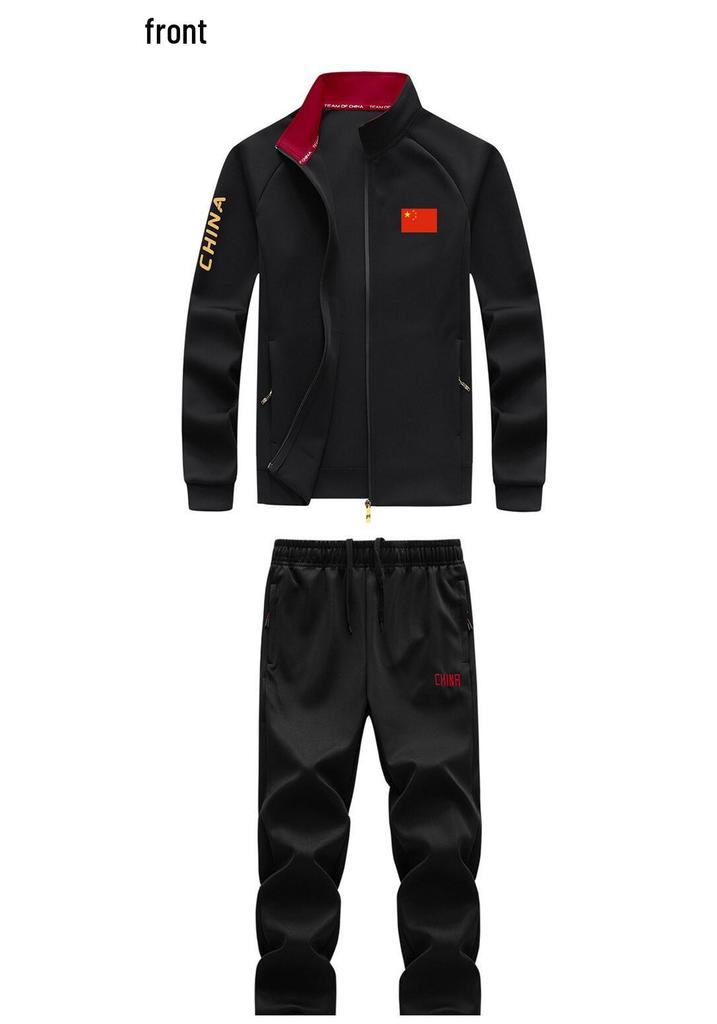 Spring & Autumn Parent-Child National Sports Uniform for Male & Female Competitors