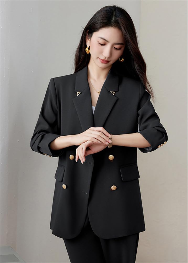 Abito Cerimoniale per Giacca per Cerimonia di Ingresso Abito per Selezione Abito per Lutto Completo Pantalone per per Formale per Cerimonia di Ingresso per Alto