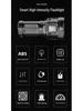 Ultra-Bright Rechargeable Outdoor Flashlight, Eight-Core, Multifunctional, Long-Range.