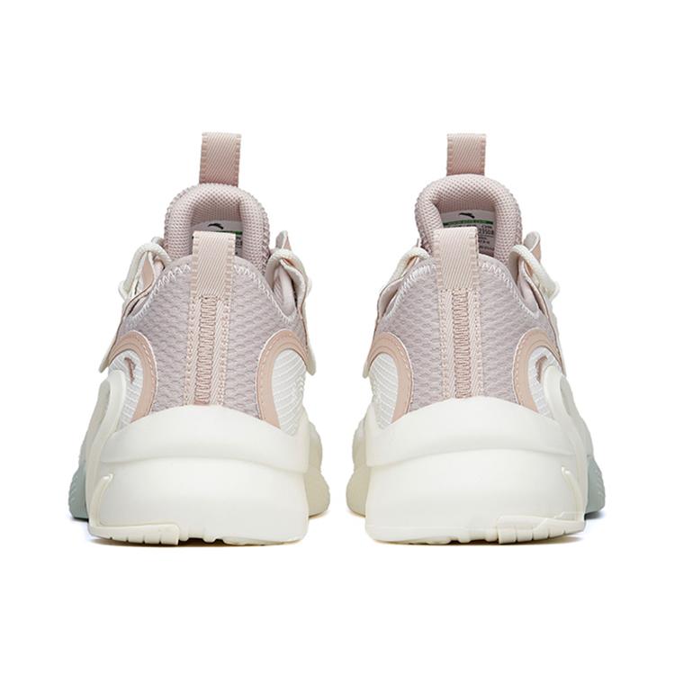 New Anta AT91 Low-Top Skateboard Shoes Women's White Gray 122218072-4