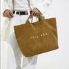 2025 New European & American Style Women's Large Capacity Letter Tote Bag