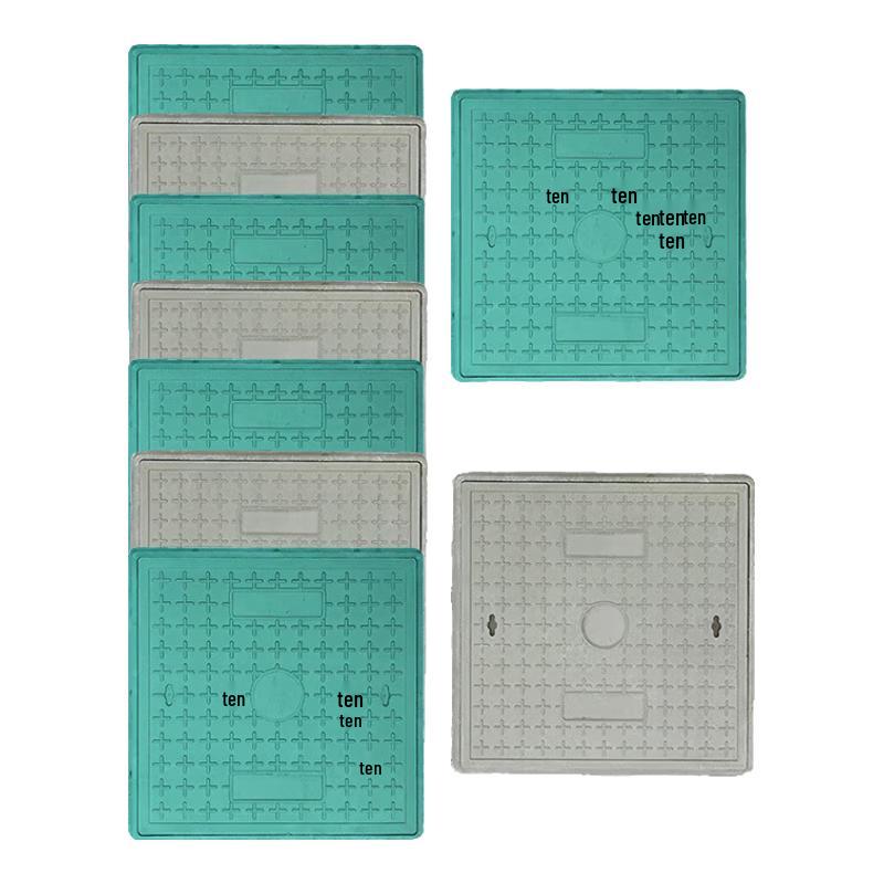 Resin Square Sewage Manhole Cover 600x600x40mm