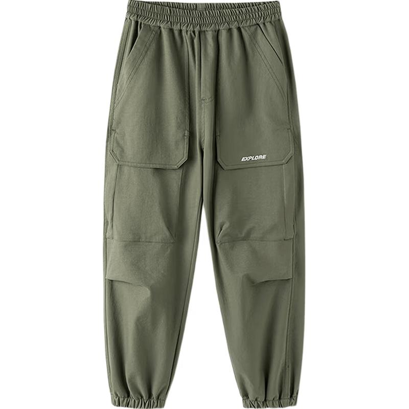 Balabalaone Boys' Casual Cargo Jogger Pants