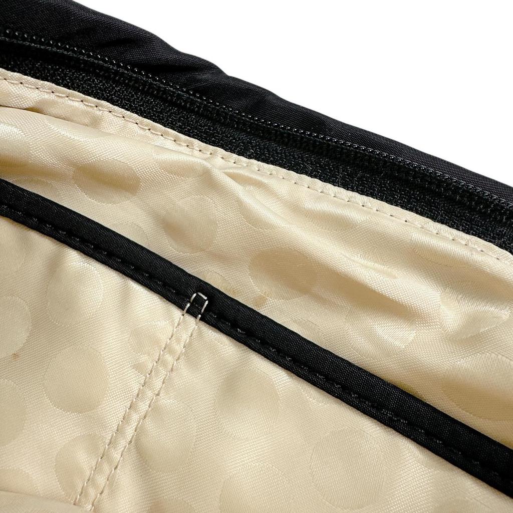 Kate Spade Large Capacity A4 Shoulder Bag Nylon Black Women PXRU4255 Used