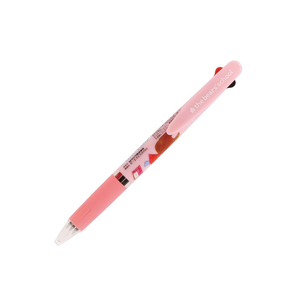 BSS The School Ballpoint Pen Jetstream Jackie Goes to the Moon EC054C Bears' 3-Color 0.5mm
