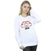 Disney Womens/Ladies Mickey Mouse Love You Hands Sweatshirt