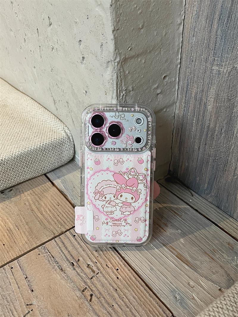 

Sweet Love Heart Little Sheep Melody iPhone 17/16 Pro Max/15/14 Case for Girls iPhone 16