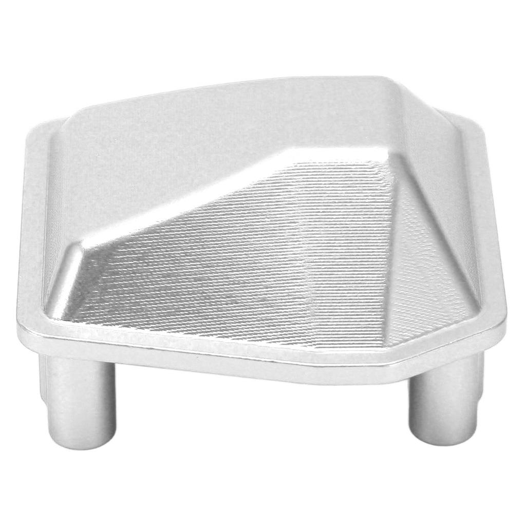 Axle Diff Cover Aluminum Alloy Differential Cover for Axial Scx6 AXI05000 1 6 RC Crawler CarSilver