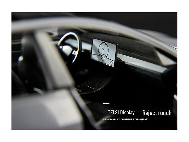 1:24 Tesla Model 3 Alloy Toy Car with Sound, Light, and Openable Doors