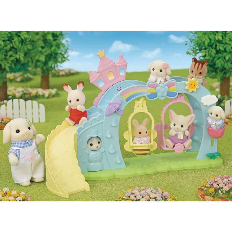 [Sylvanian]5745-Hřiště na houpačce Sunny Castle
