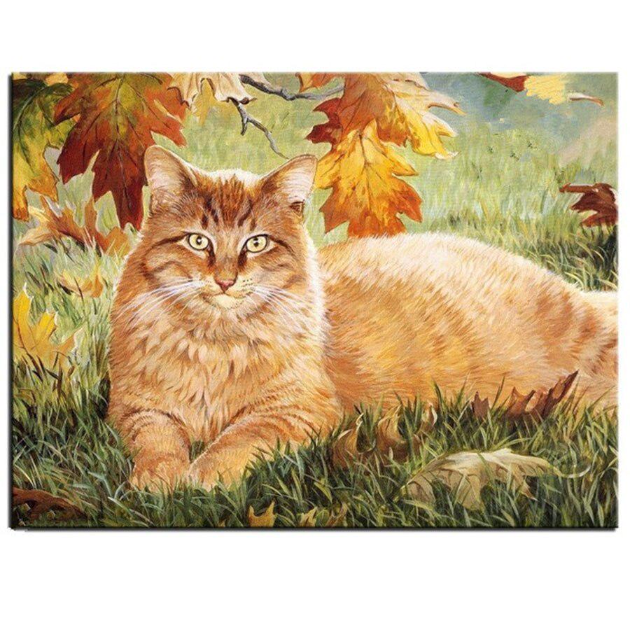 Scenery Diamond Embroidery 5D DIY Diamond Painting Tiger Full Square/Round Drill Mosaic Painting Cross Stitch Home Decoration
