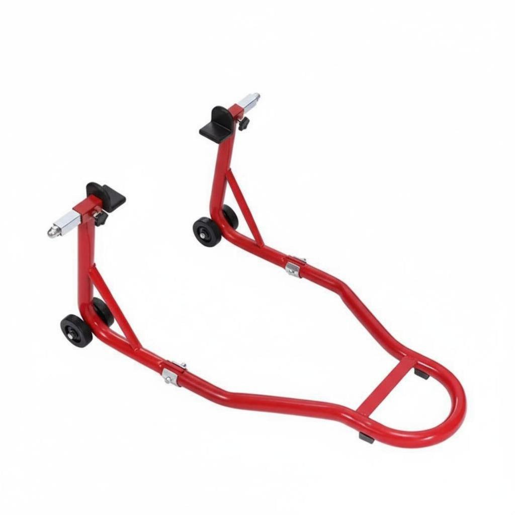 Motorcycle Paddock Stand Heavy-Duty Front Rear Wheel High Load Capacity
