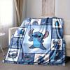 1Pc Stitch'S Collage Blanket Soft And Comfortable Casual Warm Camping Travel Christmas Halloween Xmas Gift M928437