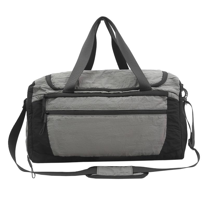 New large-capacity travel bag women's short-distance storage duffel bag men's dry and wet separation sports portable shoulder fitness bag