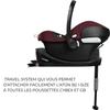 Autositz Aton B2 i-size Cbx by Cybex - 45 bis 87 cm - Geburt bis 13 kg - bis 2 Jahre - Basis one inklusive - Rot