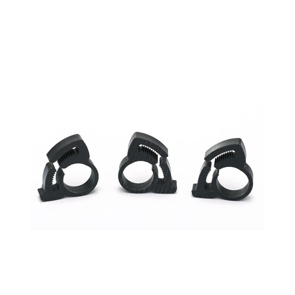 10 Pack Nylon Heavy Duty Double Gripping Black Snap Grip Nylon Plastic Hose Clamps  Tubing/Hose