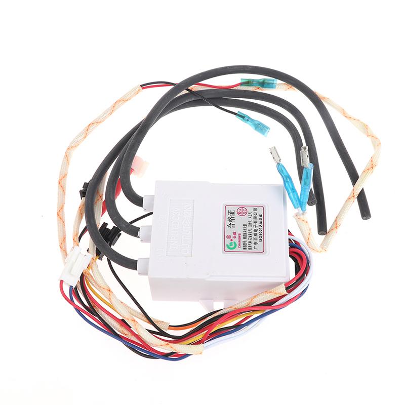 3-Line Temperature Control Of Domestic Gas Water Heater Fittings With Three-Wire