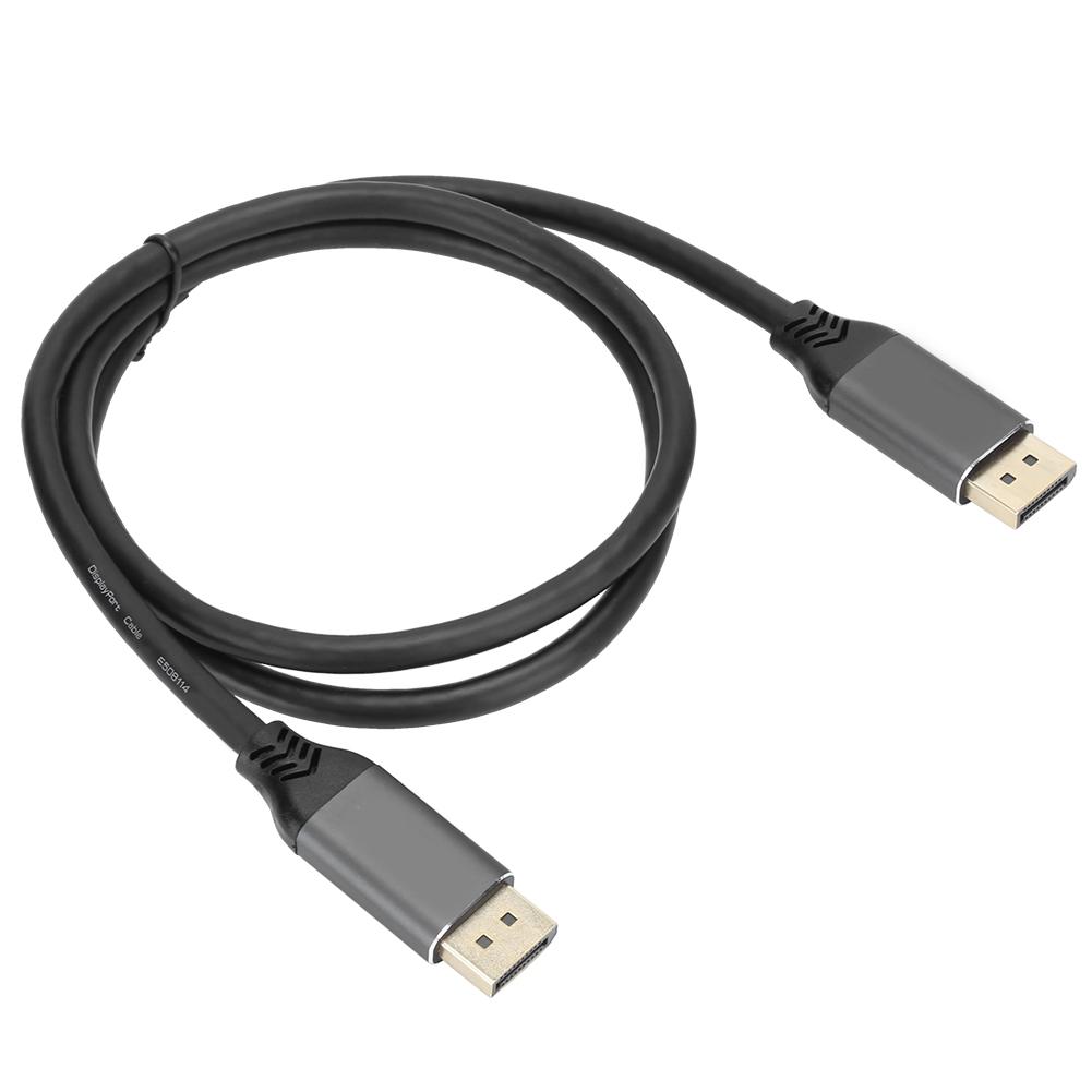 

1.4 MaletoMale DP to MaletoMale DP Cable Wire Line for 8K Universal Compatibility 1m / 3.3ft