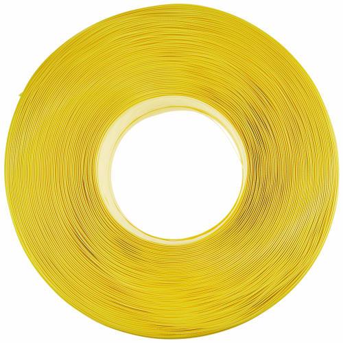 TRUSCO Hand Tightening PP Band 15.5mm X 1000m Roll Cardboard Pack Yellow TPP-155YD