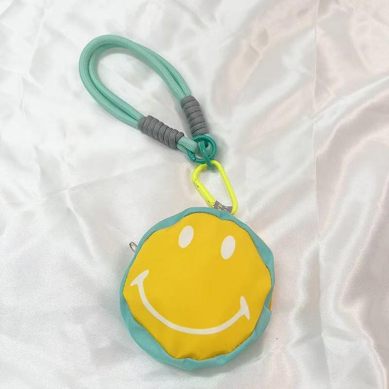 Trendy Colorful Soft Small Backpack with Coin Purse, Hand Strap & Contrasting Color Lanyard Pendant