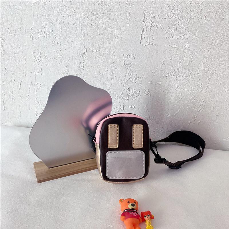 Trendy Fashionable Korean Style Patchwork Children's Crossbody Bag For Kids