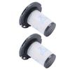 2PCS Robot Vacuum Filters Detachable Robot Vacuum Filters for Rowenta ZR009007 RH9890WO RH9879WO X