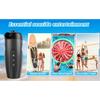Black Portable And Efficient Electric Air Pump For Paddle Board With 2-in-1 Inflating And Deflating Paddle Board Pump