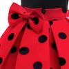 Girls' Vintage Polka Dot Christmas Party Dress - Princess Costume