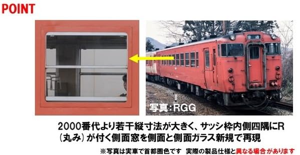 TOMYTEC TOMIX HO Gauge JR Kiha 40 500 Series Late Color M Railway Model Diesel Railcar Model/Morioka HO-440