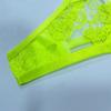 Erotische Damen-Unterwäsche, dünner Abschnitt, durchsichtige Netz-Stickerei, sexy Dessous, Bügel-BH, Strumpfgürtel, Tanga-Anzug