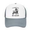 Raccoon quote Mesh Caps Merch for Women Men Adjustable Baseball Cap Mesh-Back Breathable Cooling Hats