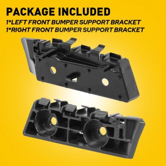 For 2015-2017 Ford Mustang Front Bumper Cover Bracket Support Drive & Passenger