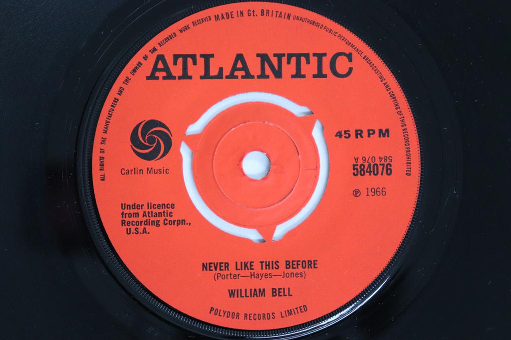 7inch Record WILLIAM BELL Never Like This Before Soldiers G 584076 Atlantic 1966 UK SoulFunk Used