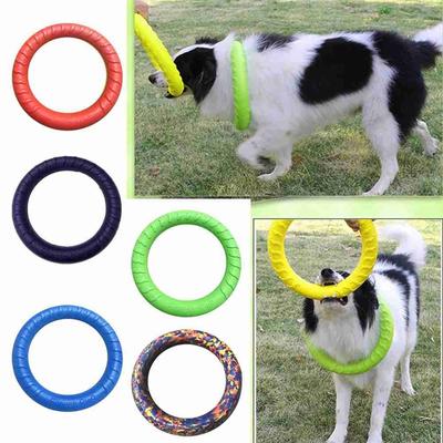 Trainingsbedarf Schwimmendes Beißschutz-Haustierspielzeug Interaktiver Zerrring Trainings-Zerrer Hundetrainingsring
