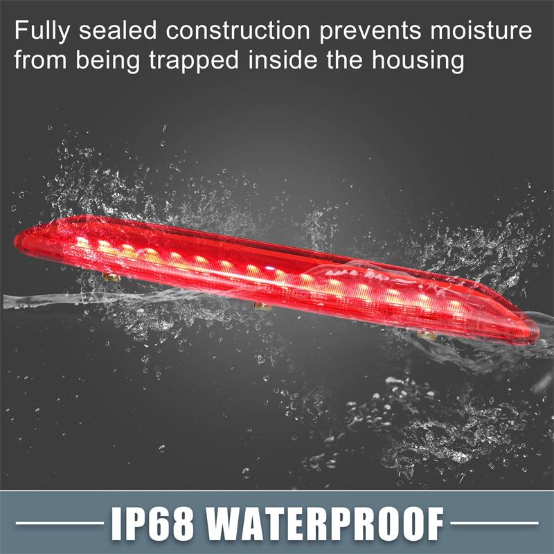 Car Third Brake Lamp High-Mount Stop Light For Vw Polo 9N 2002 2003 2004 2005 2006 2007 2008 2009 2010 6Q6945097 High Brakelight