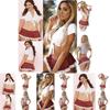 Women Sexy Lingerie Schoolgirl Student Uniform Cosplay Underwear Dress Lace