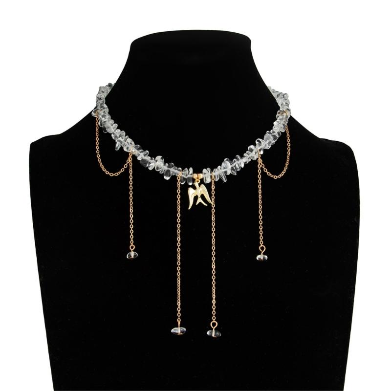 Nature Inspired Single Layer Bird Pendant Necklace Sturdy Alloy Chain Clavicle Chain For Casual Or Formal