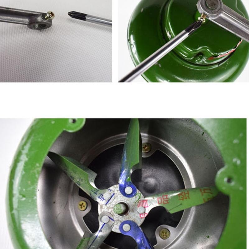 Outdoor Cooking BBQ Fan Portable Hand Crank Fan Air Blower Grill Picnic Camping Stove Accessories Barbecue Fire Tools