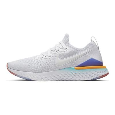 Epic React Flyknit 2 White Hyper Jade Ember Glow Women's BQ8927-104