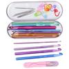 Crochet Hook Set Alumina Crochet Needle Colorful Sweat  Knitting Tools Household Supplies