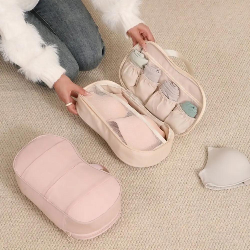 Large Capacity Underwear Storage Bag Dustproof Waterproof Clothing Sorting Bag Lightweight with Handle Bra Storage Bag Travel
