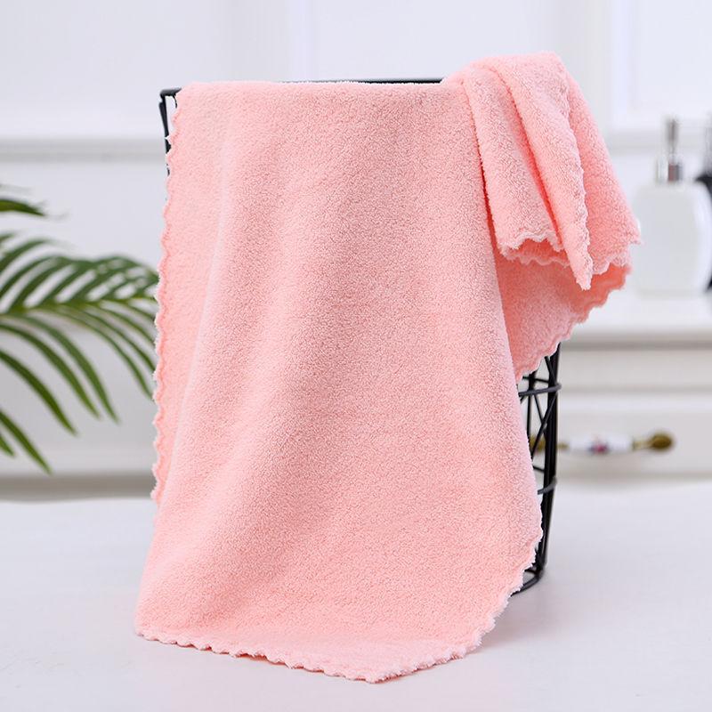 

FASHION 5 шт. набор коралловых флисовых полотенец для волос коралловое бархатное мягкое полотенце для рук из микрофибры 35x75 см простое полотенце для рук 5 цветов 300 x 300mm&5pcs розовый