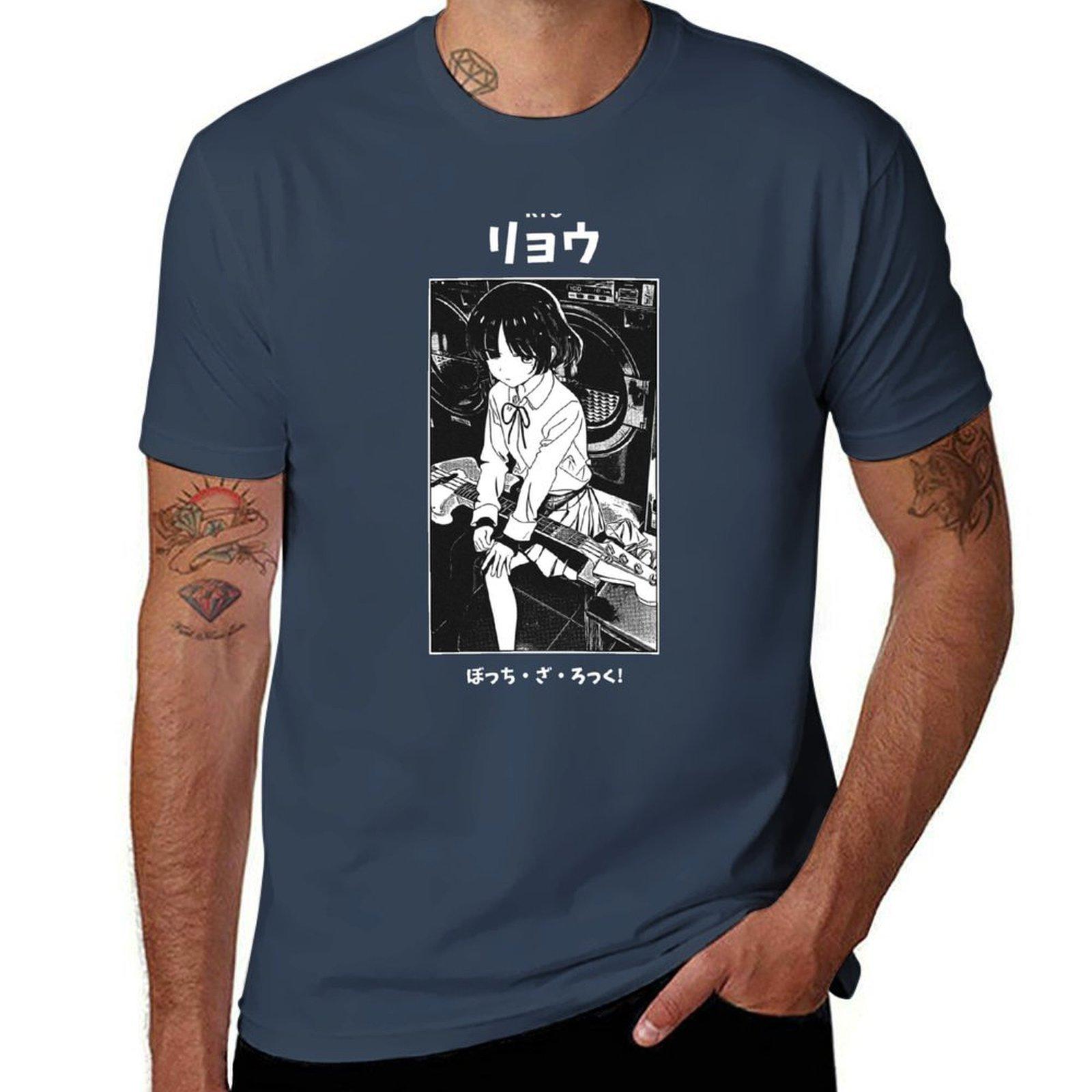 Ryo Yamada Bocchi the Rock TShirt Stain Resistant Casual Tee S