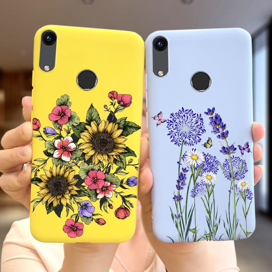For Huawei Y6s 2019 Case Honor 8A Soft Silicone Cartoon Flowers Phone Protective Shell For Huawei Y6s 2019 Honor8A Fundas Bumper