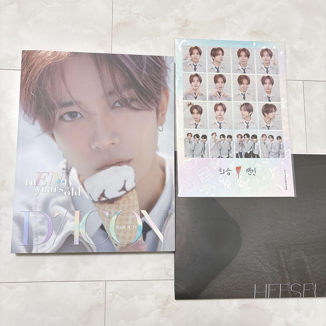 

[Б/У] ENHYPEN DICON Фотобук Стикер Постер Хисын