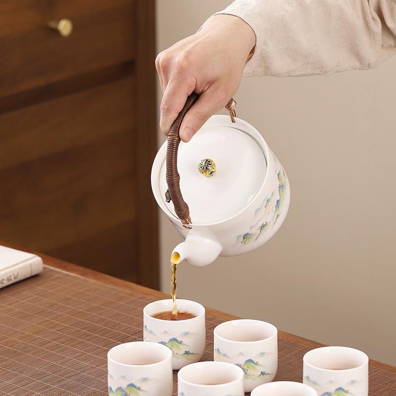 Zen Beauty Ceramic Kung Fu Tea Set