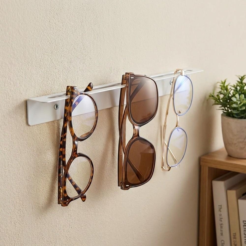 Modern Eyeglass Storage Holder Space Saving Wall Mounted Glasses Holder Glasses Rack Living Room