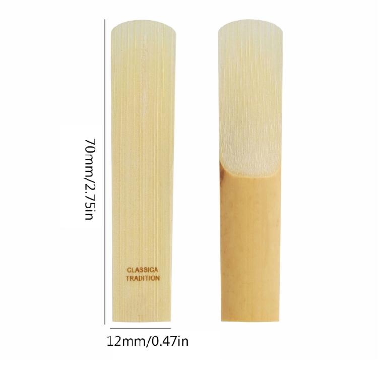 10 Pcs  Clarinet Reeds Traditional Reeds for Clarinet Beginner and Player